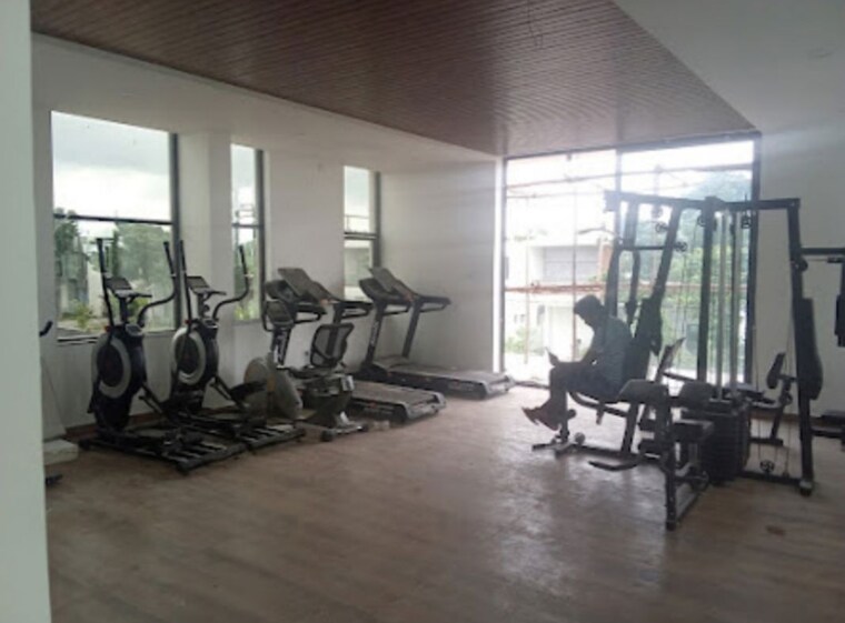 Gym, sv-sai-urban-nest 3 Bedroom 2800 Sq.Ft. Villa In Adibatla Hyderabad 8140788
