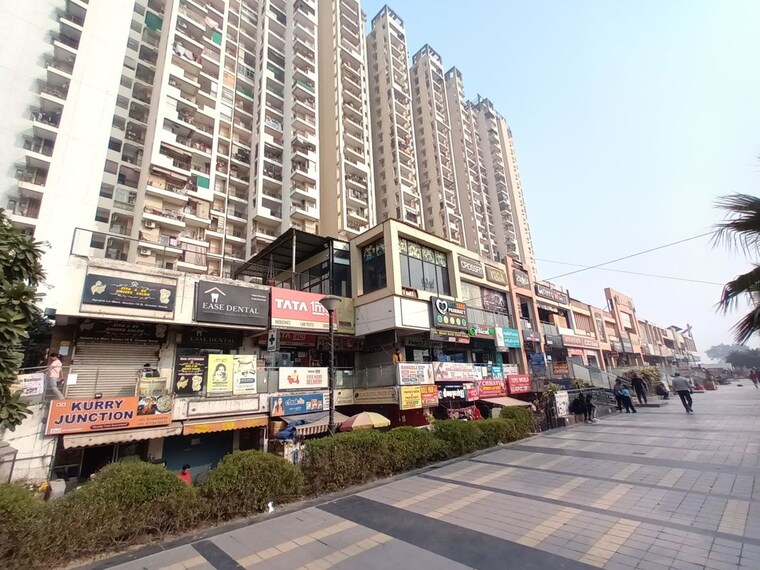 Exterior View, ajnara-le-garden 2.5 Bedroom 1140 Sq.Ft. Apartment In Sector 16b Greater Noida Greater Noida 10408463