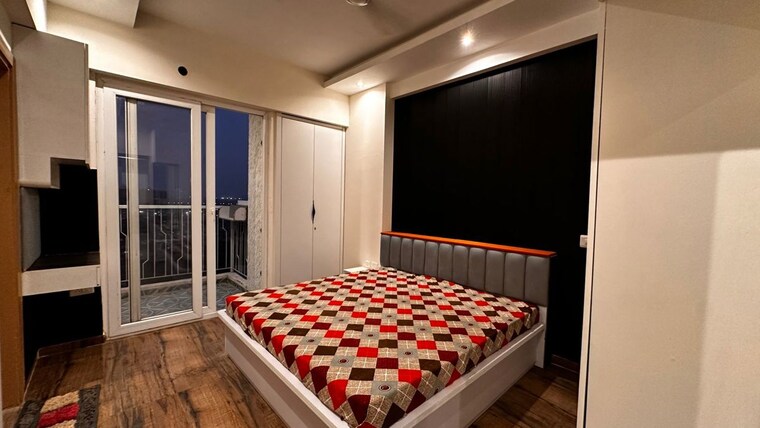 Bedroom, indrapuram 3 Bedroom 1475 Sq.Ft. Apartment In Indrapuram Ghaziabad 10408484