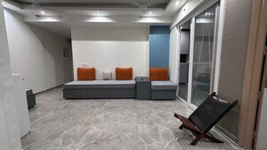 Living Room in 3 BHK Apartment at Indrapuram – for Rent