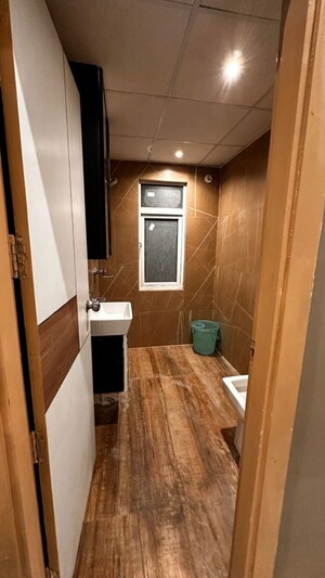 Bathroom in 3 BHK Apartment at Indrapuram – for Rent