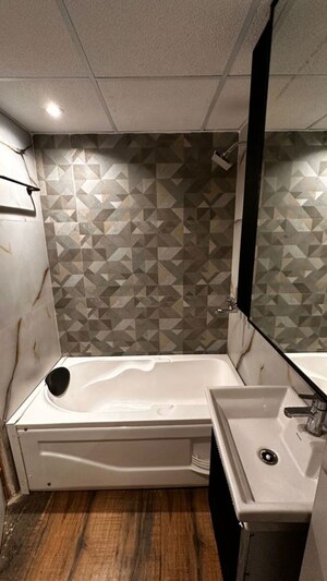 Bathroom in 3 BHK Apartment at Ahinsa Khand 2 – for Sale