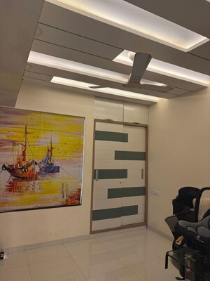 Staircase in 2 BHK Apartment at Rama Parkland, Moshi – for Rent