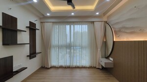 Living Room in  Apartment at Bhartiya City Nikoo Homes 4, Thanisandra Main Road – for Rent