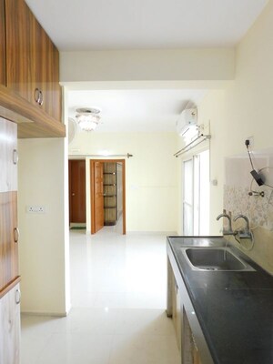 Kitchen in 2 BHK Builder Floor at Kondapur – for Rent