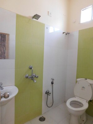 Bathroom in 3 BHK Builder Floor at Kondapur – for Rent