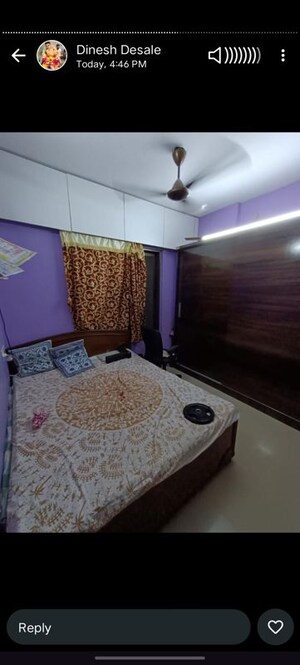 Bedroom in 2 BHK Apartment at Carnation CHS Kopri, Kopri – for Rent