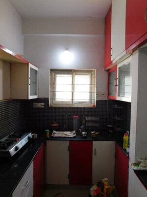 Kitchen in 2 BHK Builder Floor at Kondapur – for Rent