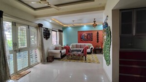 Living Room in 3 BHK Apartment at Sonigara Kesar, Wakad – for Rent