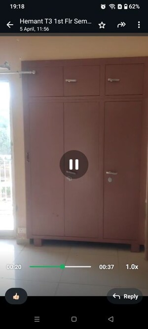 Building Lobby in 2 BHK Apartment at Wave Dream Homes, Wave City – for Rent