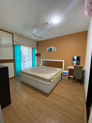 Bedroom in 2 BHK Apartment at The Chatterjee The Crown Greens, Hinjewadi – for Rent