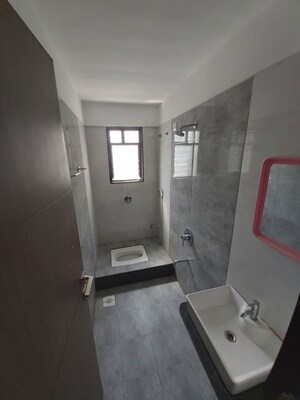 Bathroom in 3 BHK Apartment at Shriram Vivaan Park, Lohgaon – for Rent