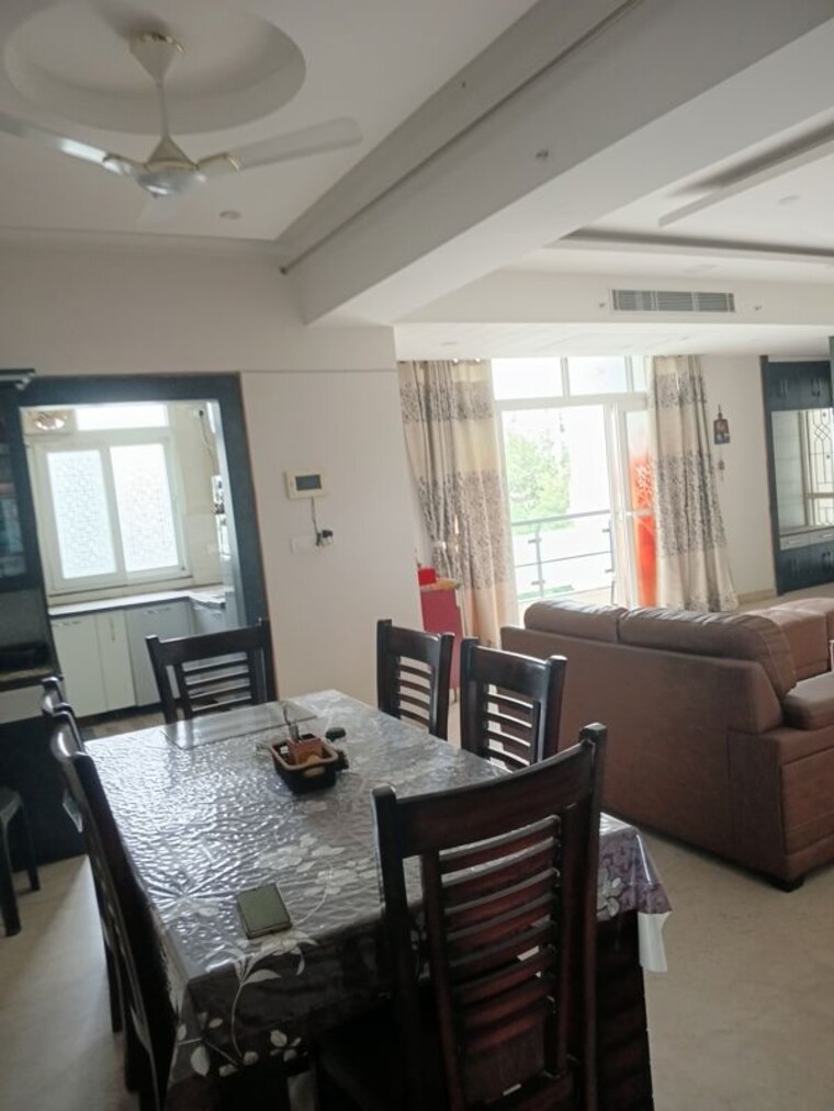 Living Room, chandra-panorama 2 Bedroom 1350 Sq.Ft. Apartment In Sushant Golf City Lucknow 10408683