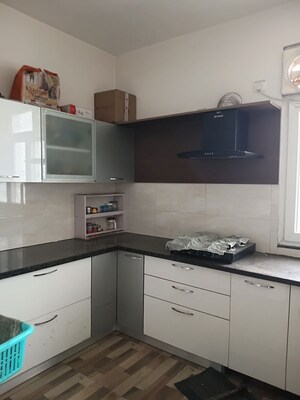 Kitchen in 2 BHK Apartment at Chandra Panorama, Sushant Golf City – for Rent