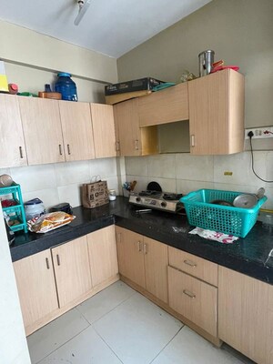 Kitchen in 2 BHK Apartment at Mittal Rajnagar Residency, Raj Nagar Extension – for Rent