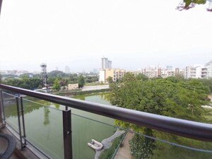 Balcony in 3.5 BHK Apartment at Adani Samsara, Sector 60 – for Rent