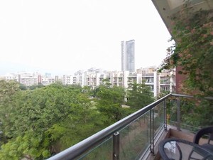 Balcony in 3.5 BHK Apartment at Adani Samsara, Sector 60 – for Rent