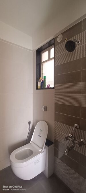 Bathroom in 2 BHK Apartment at Yashada Splendid Park, Alandi – for Rent
