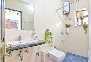 Bathroom in 2 BHK Apartment at Siolim – for Rent