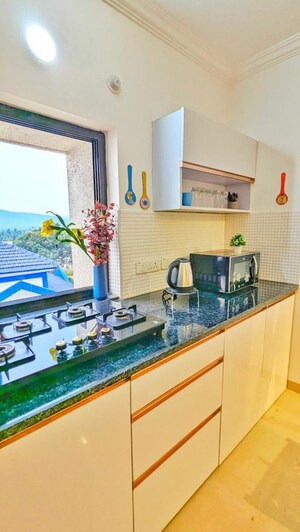 Kitchen in 2 BHK Apartment at Siolim – for Rent