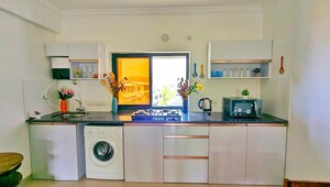 Kitchen in 2 BHK Apartment at Siolim – for Rent