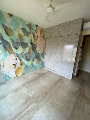 Living Room in 2 BHK Apartment at Ajmera Aeon, Bhakti Park – for Rent