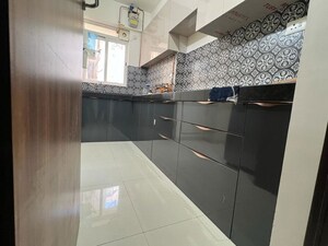 Kitchen in 2 BHK Apartment at Lodha Amara, Kolshet Road – for Rent