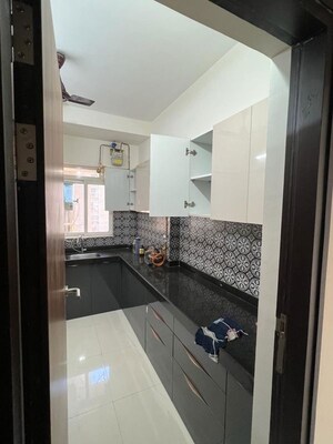 Kitchen in 2 BHK Apartment at Lodha Amara, Kolshet Road – for Rent