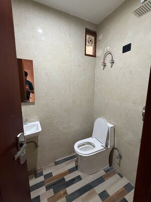 Bathroom in 2 BHK Builder Floor at Saket – for Rent