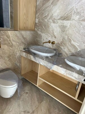 Bathroom in 4 BHK Apartment at Indiabulls Sky Forest, Lower Parel – for Rent