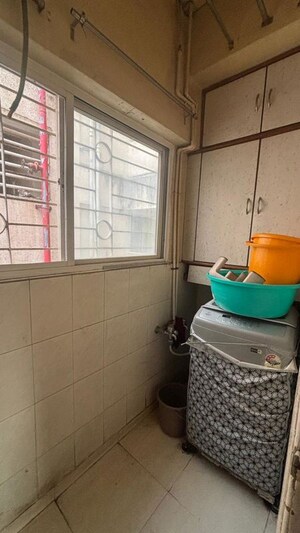 Bathroom in 1 BHK Apartment at Mahalaxmi Vihar, Vishrantwadi – for Rent
