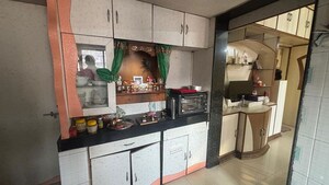 Kitchen in 1 BHK Apartment at Mahalaxmi Vihar, Vishrantwadi – for Rent