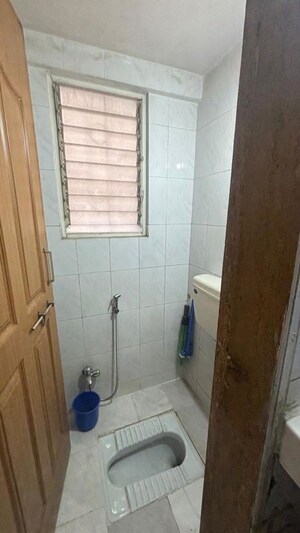 Bathroom in 1 BHK Apartment at Mahalaxmi Vihar, Vishrantwadi – for Rent