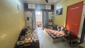Living Room in 1 BHK Apartment at Mahalaxmi Vihar, Vishrantwadi – for Rent