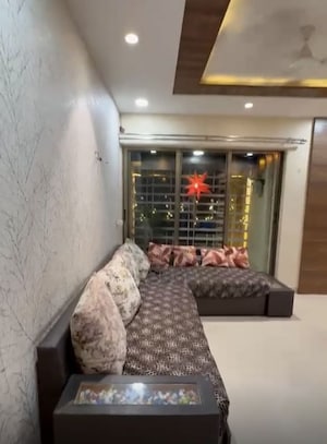 Living Room in 2 BHK Apartment at Paradise  Sai Crystals, Kharghar – for Rent