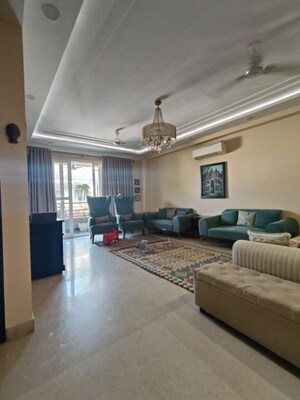 Living Room in 4 BHK Builder Floor at Saket – for Rent