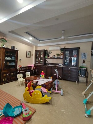 Gym in 4 BHK Builder Floor at Saket – for Rent