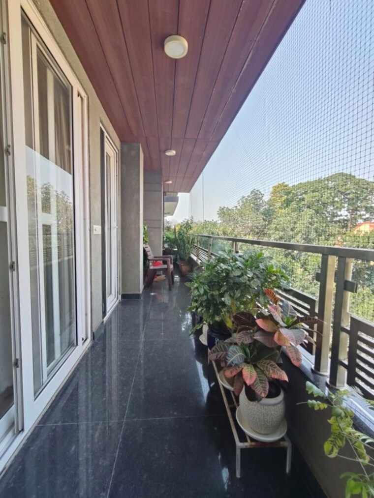 Balcony, saket 4 Bedroom 300 Sq.Yd. Builder Floor In Saket Delhi 10408882