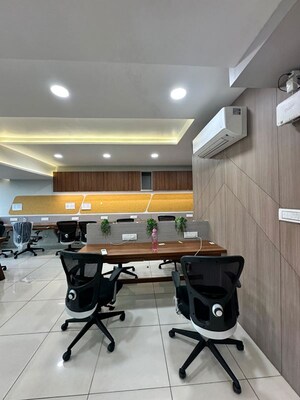Team Area in  Office Space at Shyamal – for Rent
