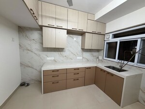 Kitchen in 2.5 BHK Apartment at Kanakia Spaces Niharika, Manpada – for Rent