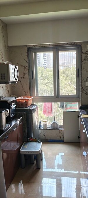 Kitchen in 2 BHK Apartment at Sunny Shanti Heights, Mulund West – for Rent