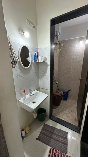 Bathroom in 1 BHK Apartment at SBM Aviva, Hinjewadi – for Rent