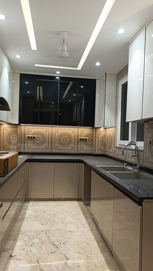 Kitchen in 3 BHK Builder Floor at Safdarjung Enclave – for Sale