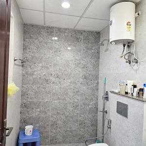Bathroom in 3 BHK Apartment at Omaxe Royal Residency Faridabad, Sector 79 – for Rent