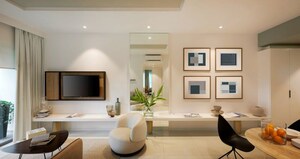 Hall in 2 BHK Apartment at Prem Milan, Malabar Hill – for Rent
