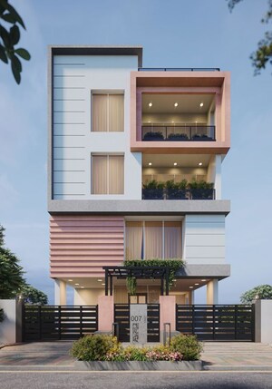 3 BHK Villa – Exterior View View at Vijayawada One Town - for Sale