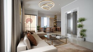 Living Room in 3 BHK Villa at Vijayawada One Town – for Sale