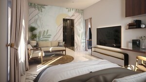 Bedroom in 3 BHK Villa at Vijayawada One Town – for Sale