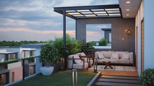 Balcony in 3 BHK Villa at Vijayawada One Town – for Sale