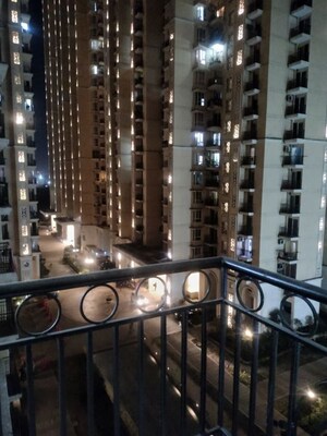 Balcony in 3.5 BHK Apartment at Prateek Grand City, Siddharth Vihar – for Rent